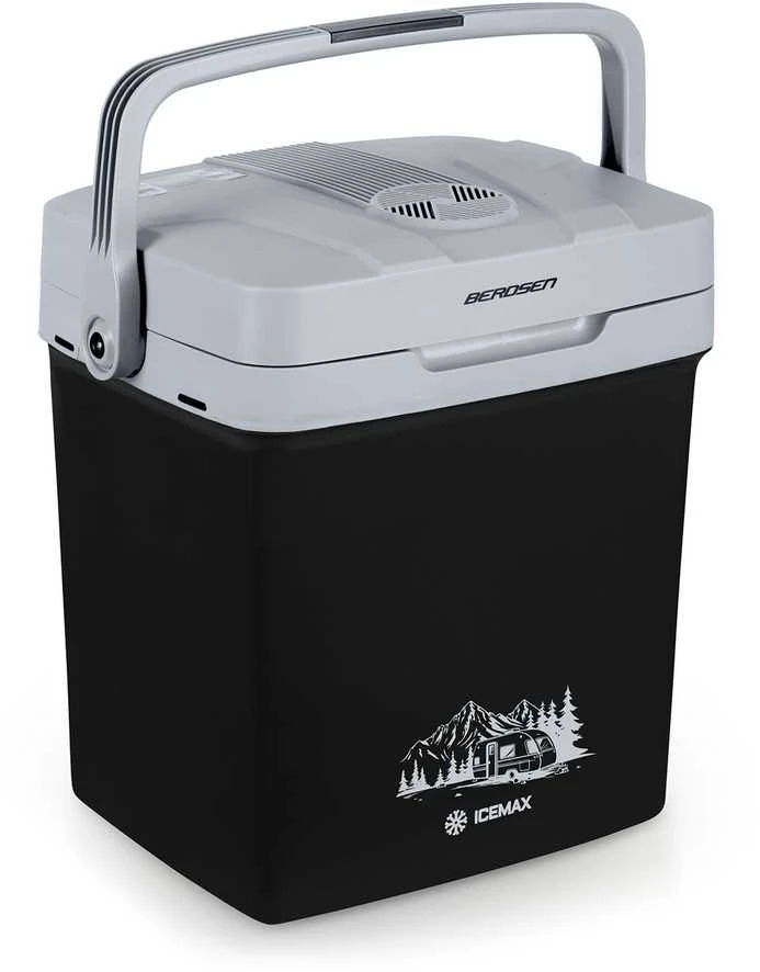 Berdsen Icemax juodas 26l šaltkrepšis su nešimo rankena