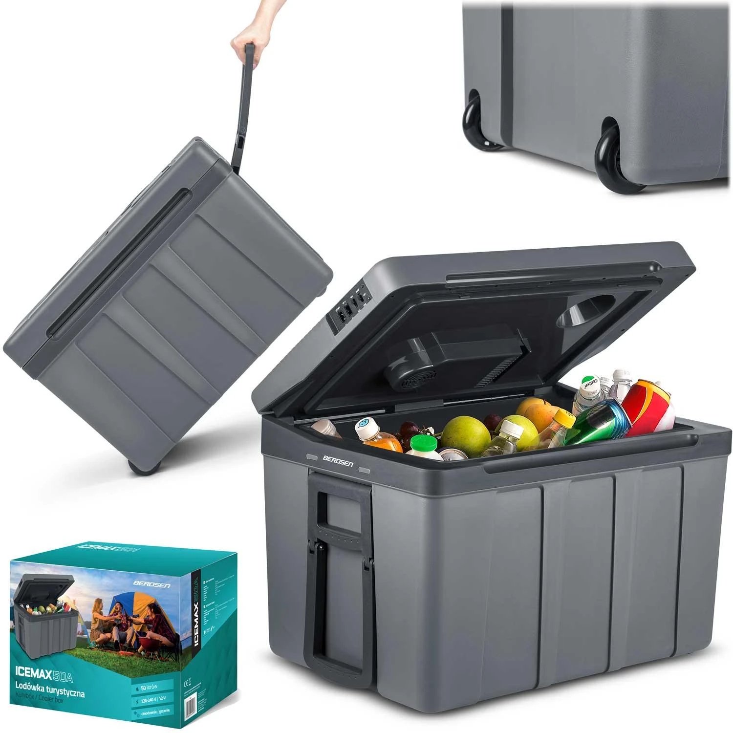 Turistinis šaldytuvas Berdsen Icemax 50 l