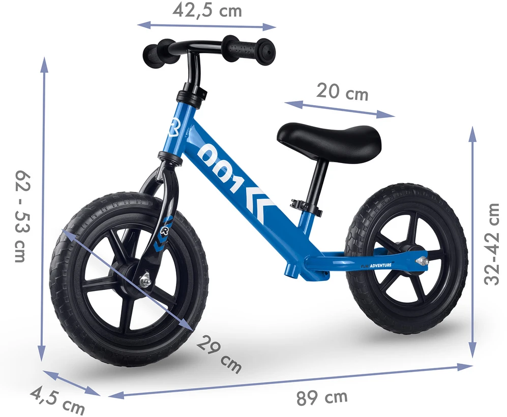 Vaikiškas balansinis dviratis Ricokids