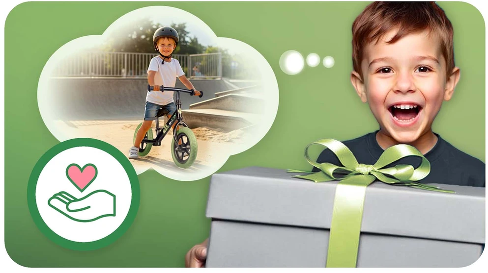 Vaikiškas balansinis dviratis Ricokids
