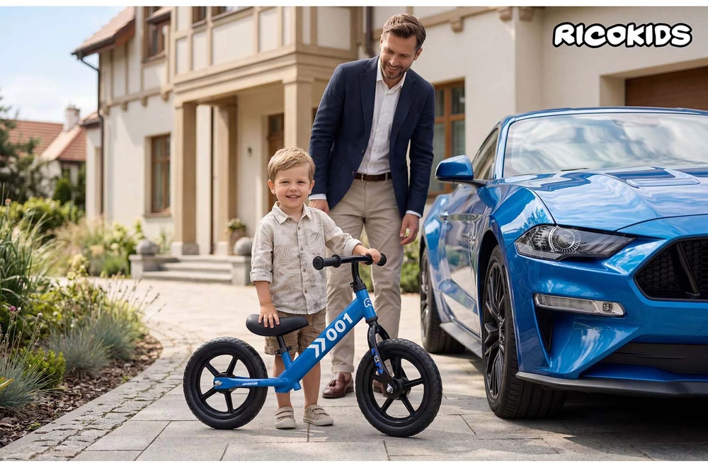 Vaikiškas balansinis dviratis Ricokids