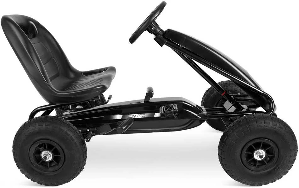 Vaikiškas pedalinis gokartas RK-590 juodas
