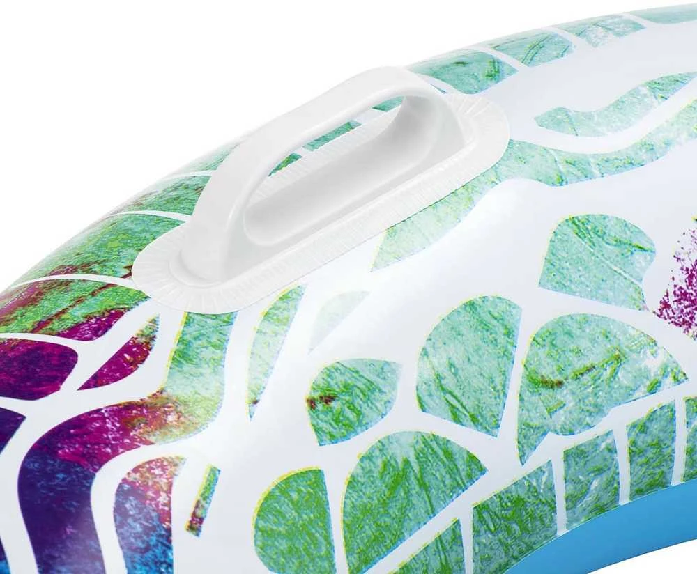 Vaikiškas ratas 91 cm skersmens, 3 spalvų Bestway 36084 raudona