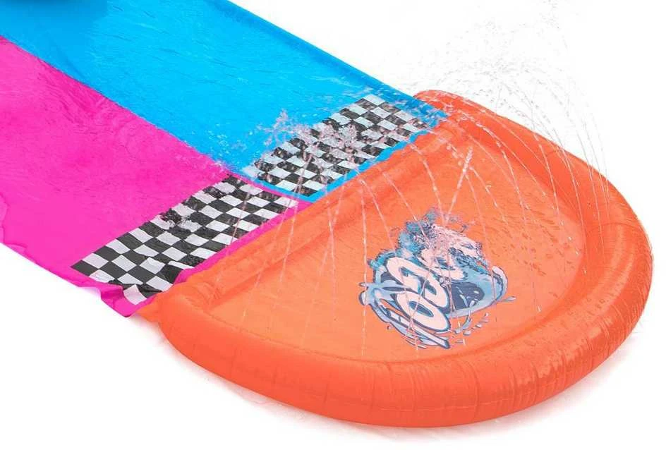 BESTWAY lenktynių čiuožykla Llama Rama Double 4.88m, 52320
