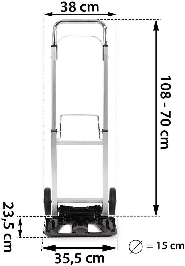Sulankstomas rankinis vežimėlis Humberg HM-508
