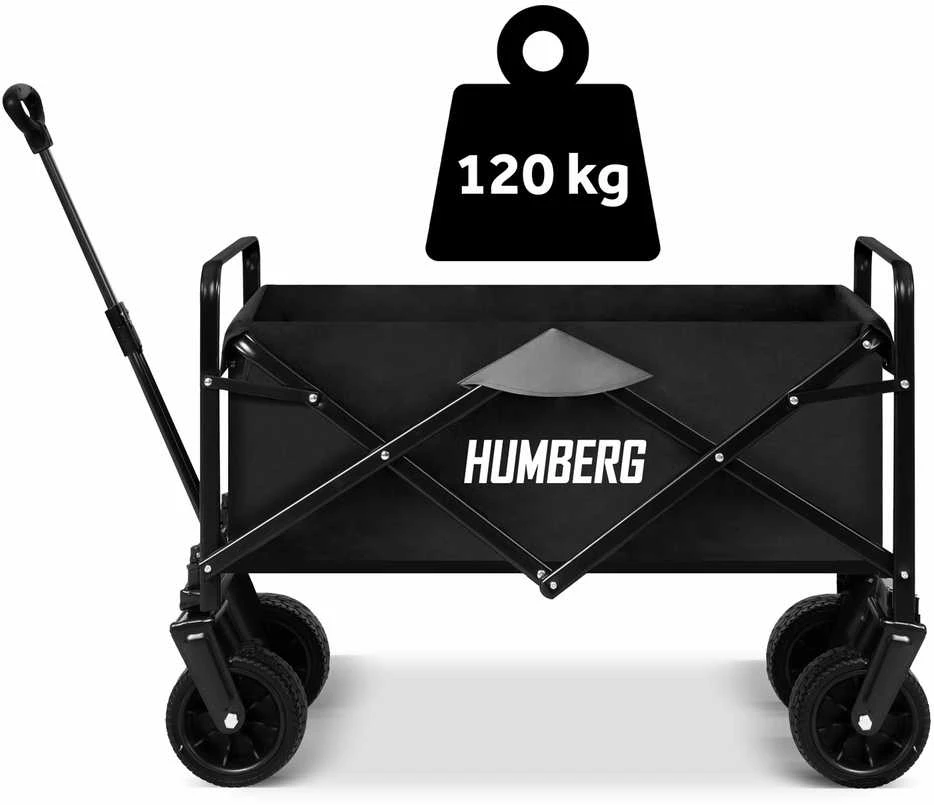 Humberg HM-512 sulankstomas 100 l transportavimo vežimėlis