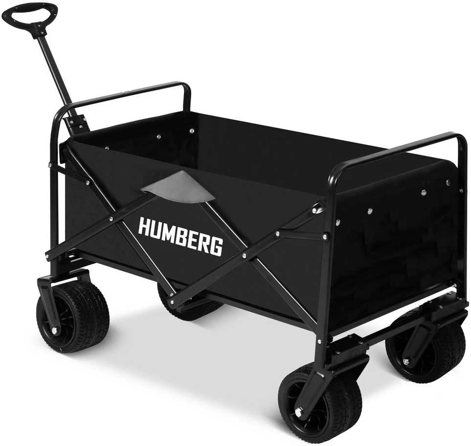 Humberg HM-512 sulankstomas 100 l transportavimo vežimėlis