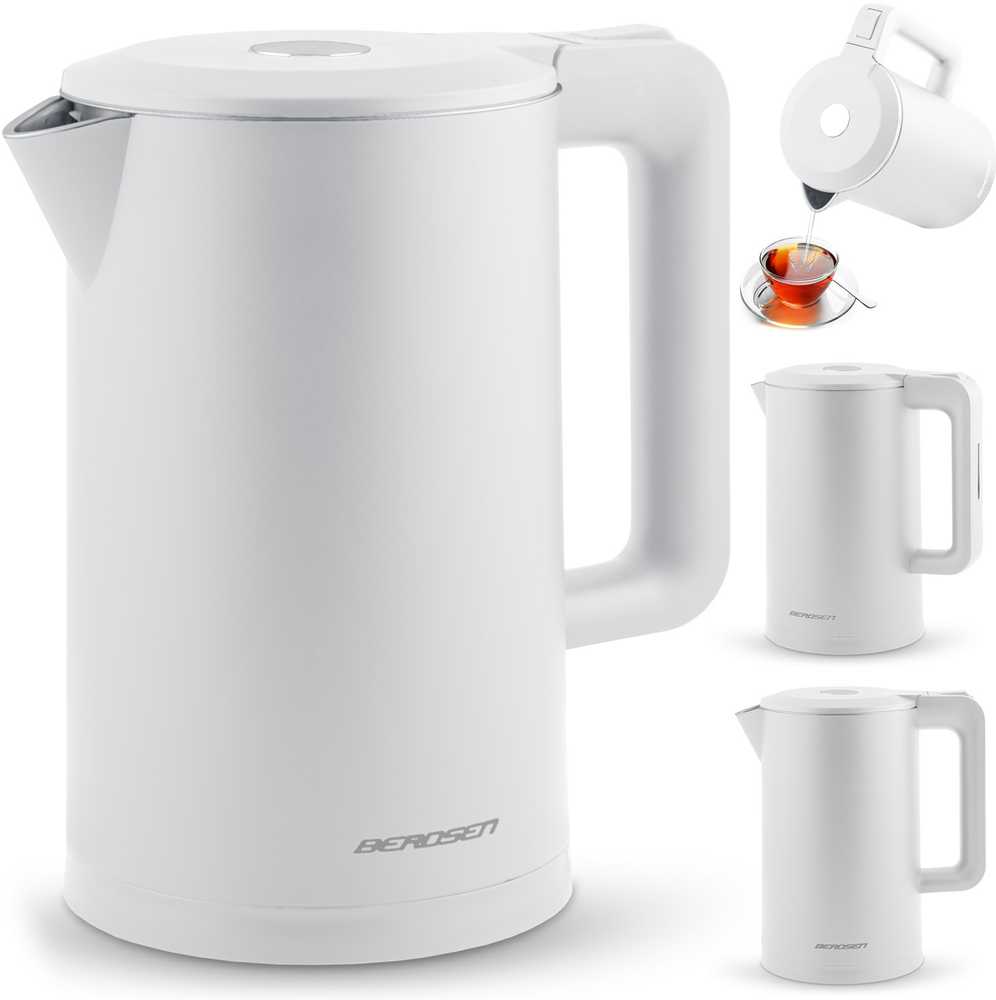Berdsen BD-710 elektrinis virdulys 1,7 l, baltas