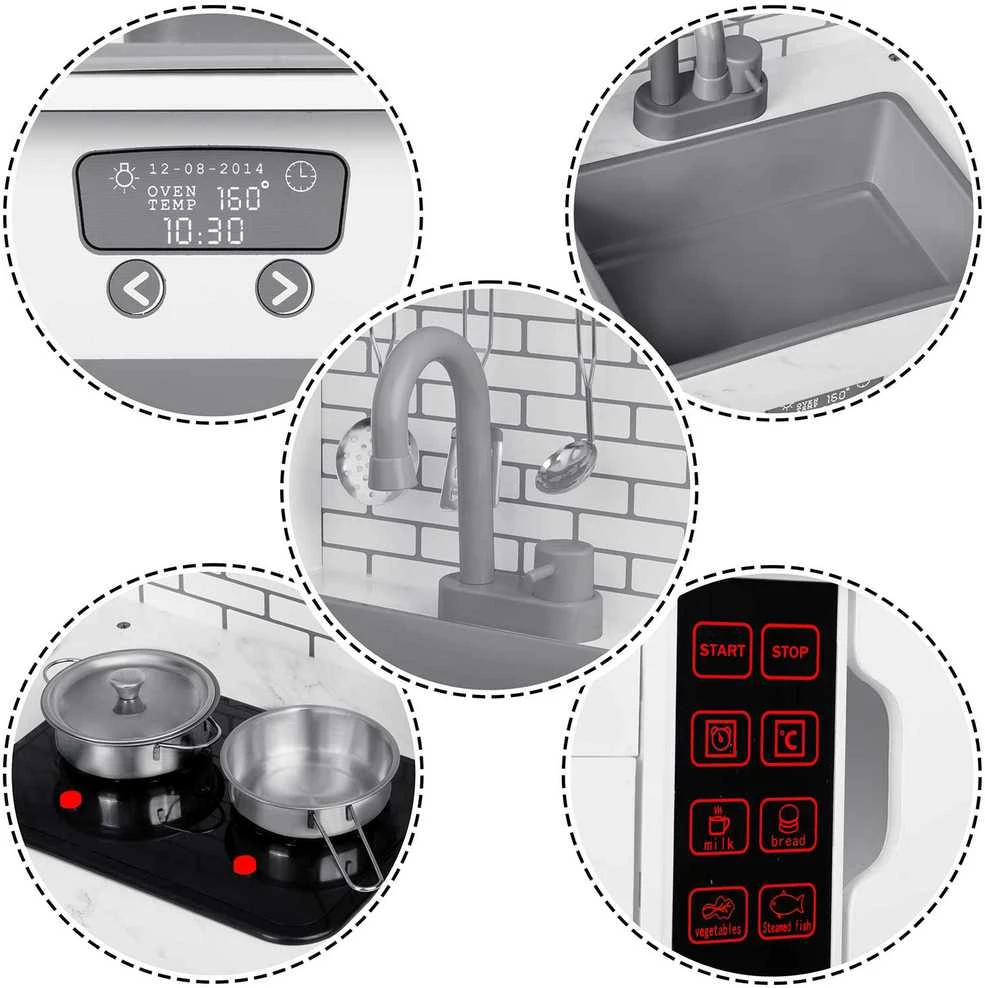 Ricokids Medinė vaikų virtuvėlė RC-846
