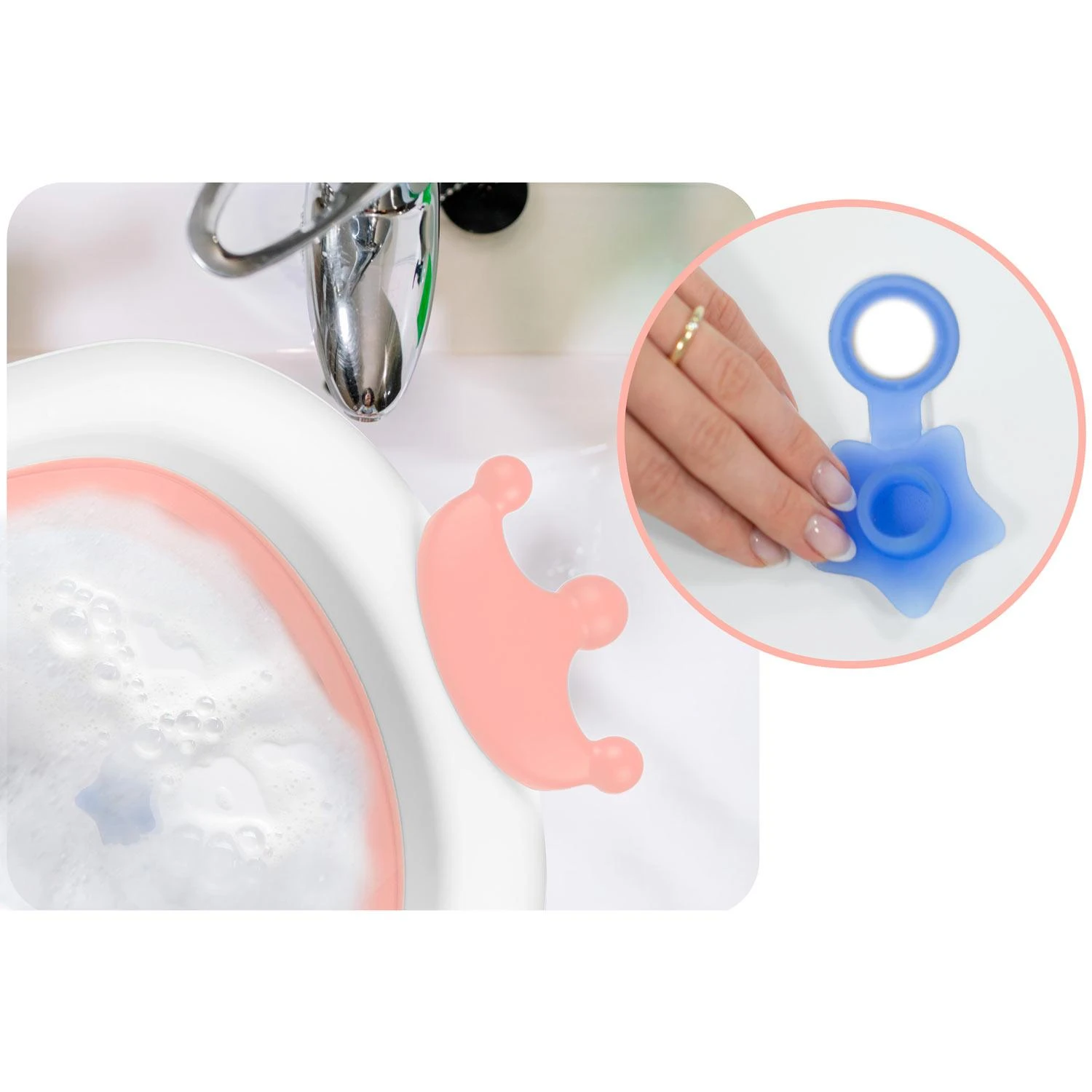 Sulankstoma kūdikio vonelė su pagalvėle, Ricokids