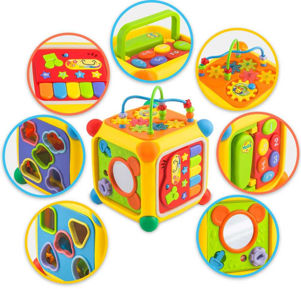 Edukacinis žaislinis kubas RK-747 Ricokids