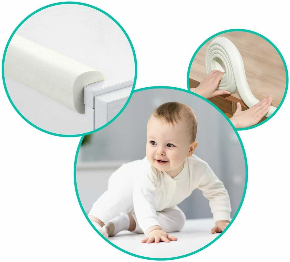 Ricokids 798710 apsauginė putų juosta, balta, 6 m