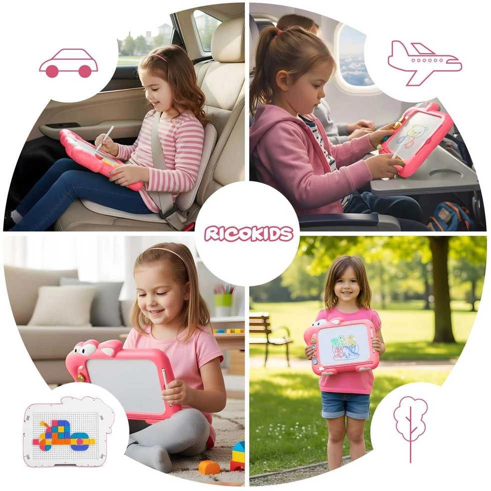 Ricokids RK-823 magnetinė dėlionė vaikams, tangramas