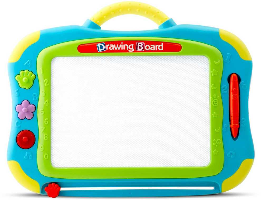 Ricokids piešimo lenta + stalas - mėlyna