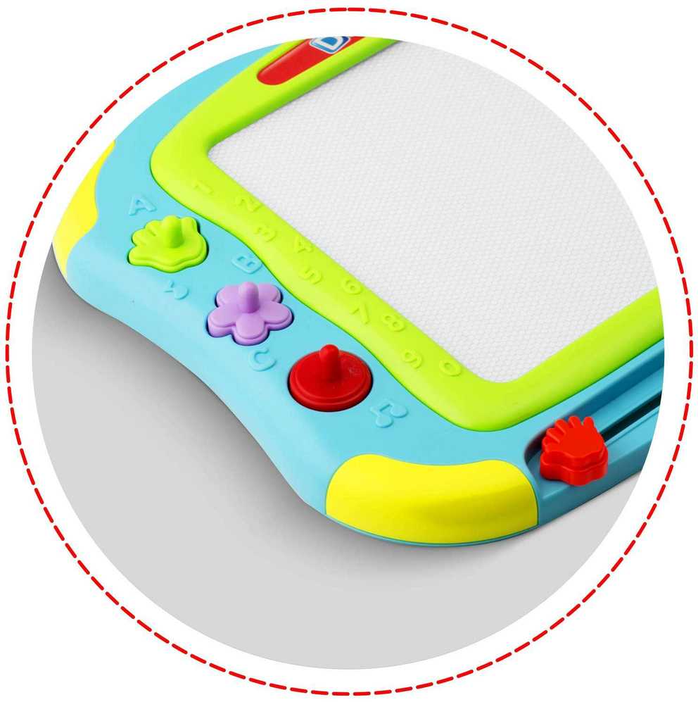 Ricokids piešimo lenta + stalas - mėlyna