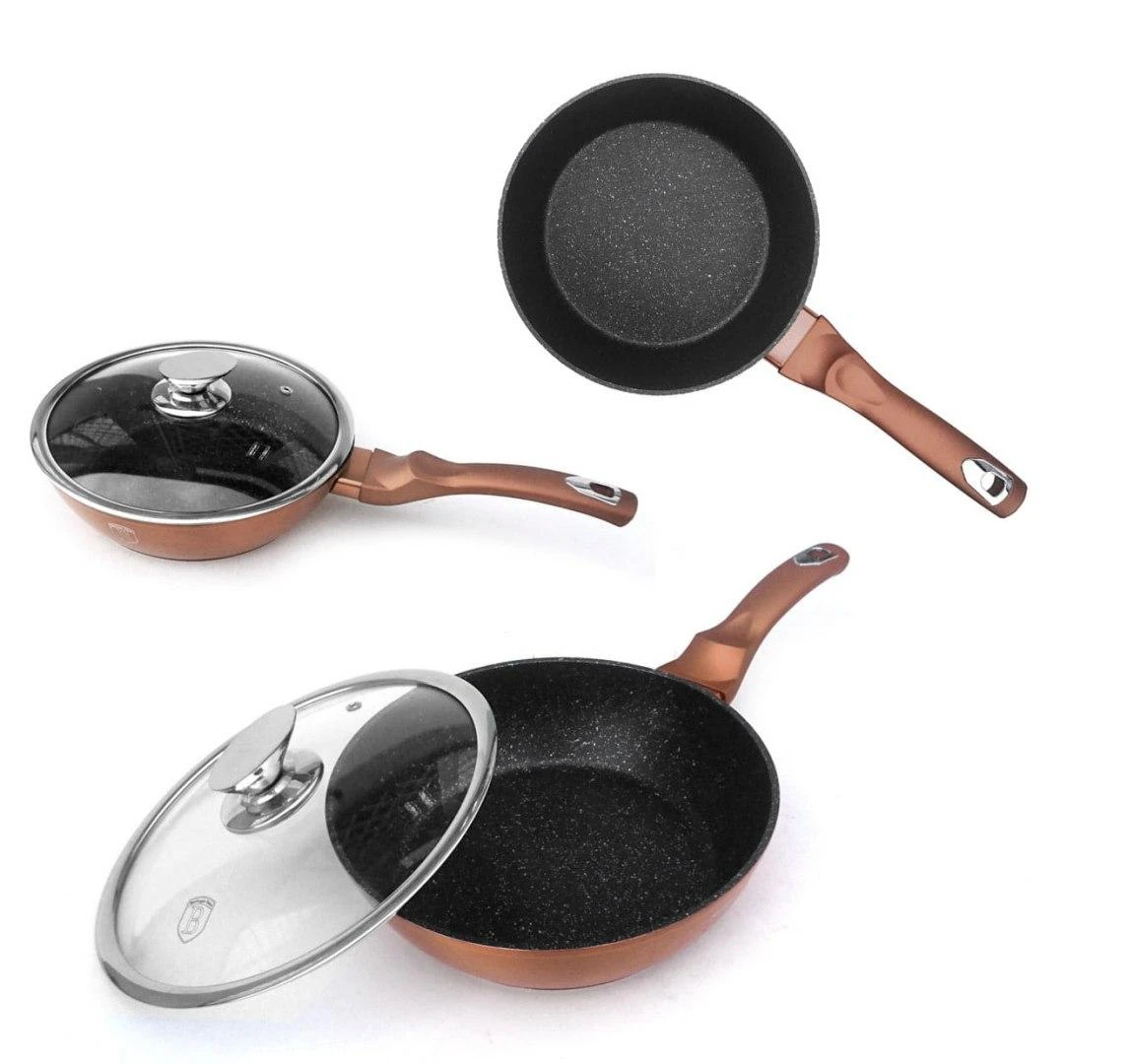 Berlinger namas KOMPLET GARNKÓW 11-EL. BERLINGER HAUS METALLIC LINE ROSE GOLD BH-6191