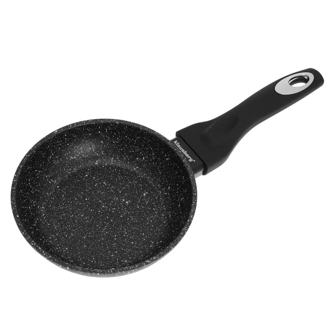 Keptuvė Klausberg aliuminio keptuvė, juodo marmuro, 16 cm skersmens
