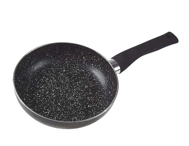 King Hoff Keptuvė Keptuvė, 18 cm skersmens, aliuminio, juodo marmuro „Kinghoff“