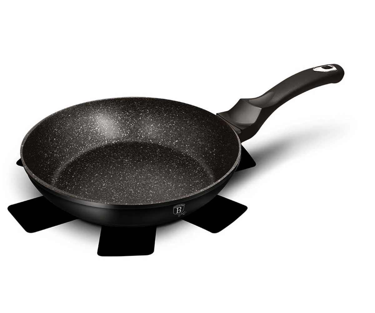 Berlinger Haus Juodas Sidabrinis 28cm keptuvė