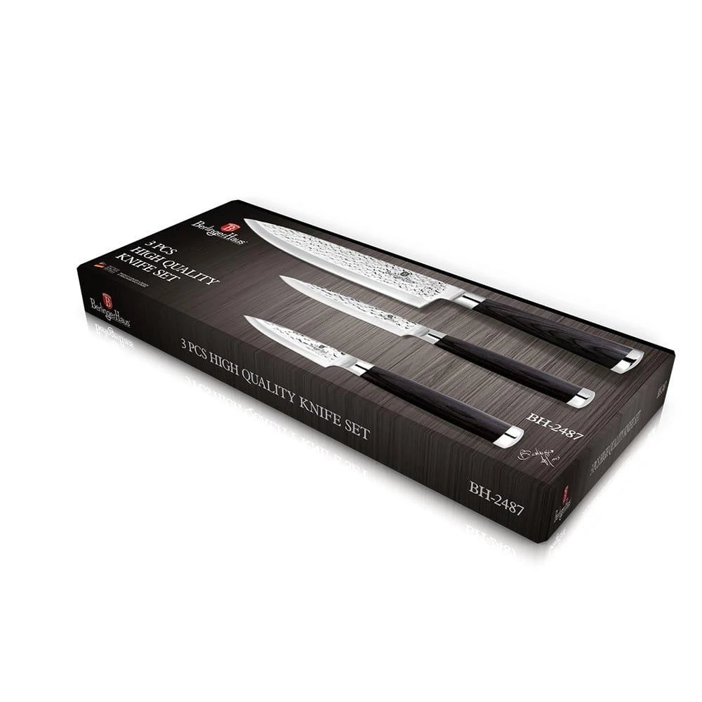 Rinkinys 3 NOŻY BERLINGER HAUS PRIMAL GLOSS BH-2487