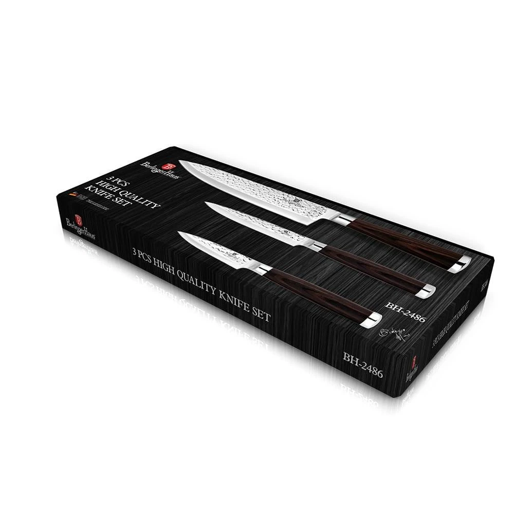 berlinger haus 3 peilių rinkinys bh-2486 shine basalt