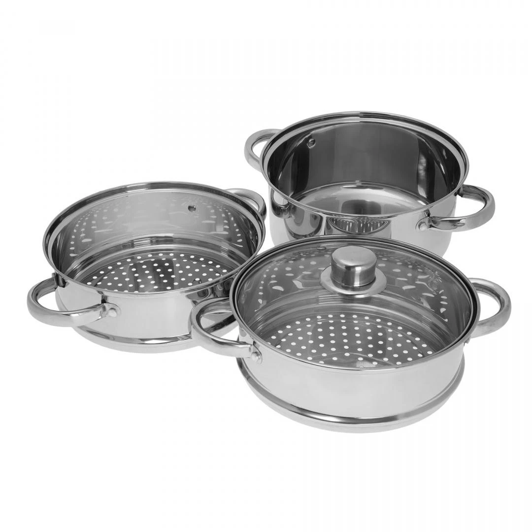 King Hoff Rinkinys Kinghoff 4 dalių garintuvų komplektas, skersmuo 22 cm, 4 litrai