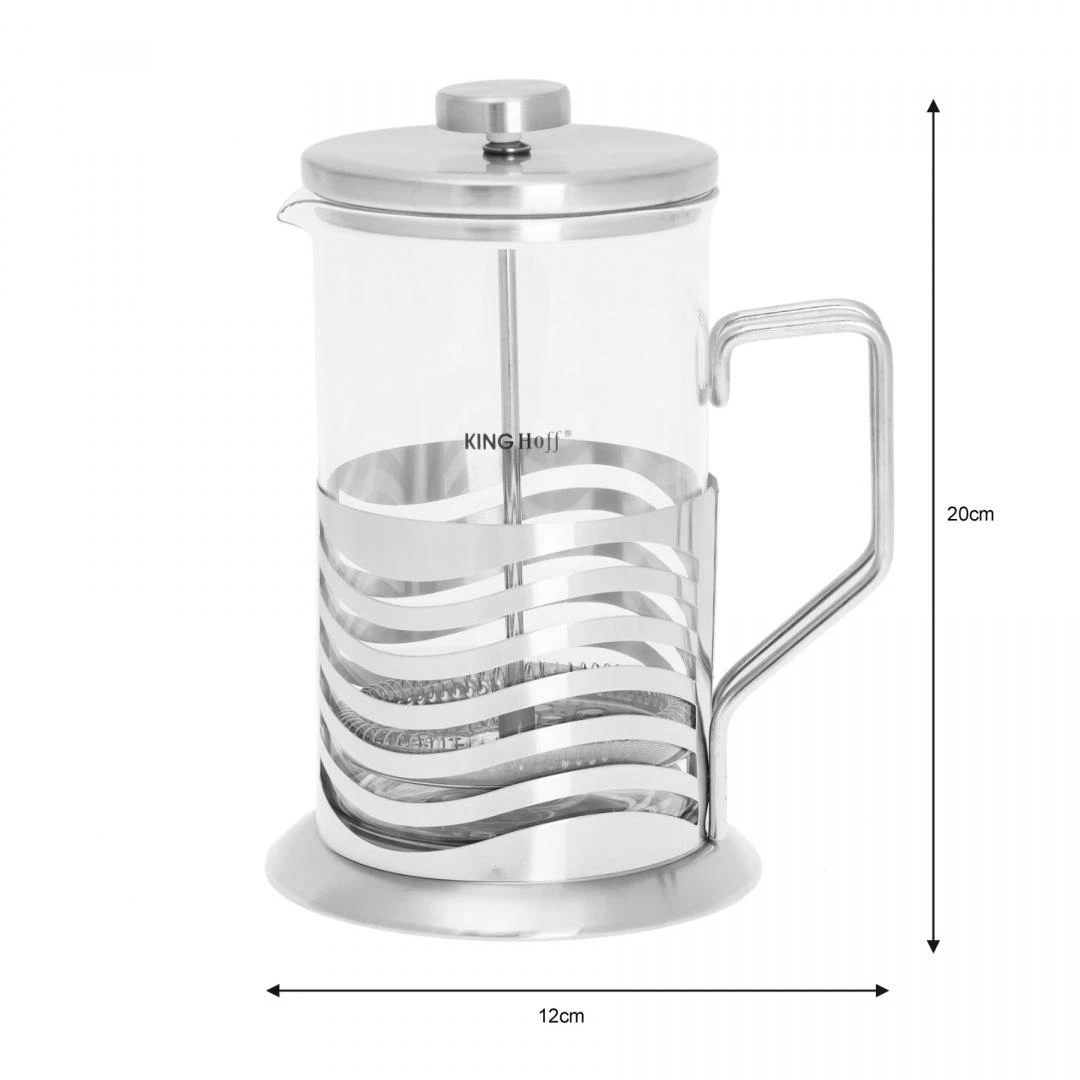 King Hoff french press 800ml su matmenimis