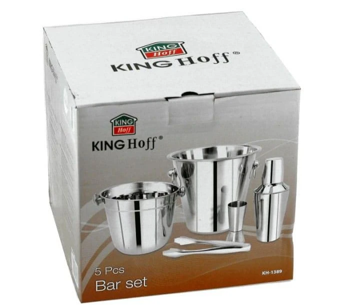 King Hoff Rinkinys „Kinghoff“ 5 dalių barmeno rinkinys