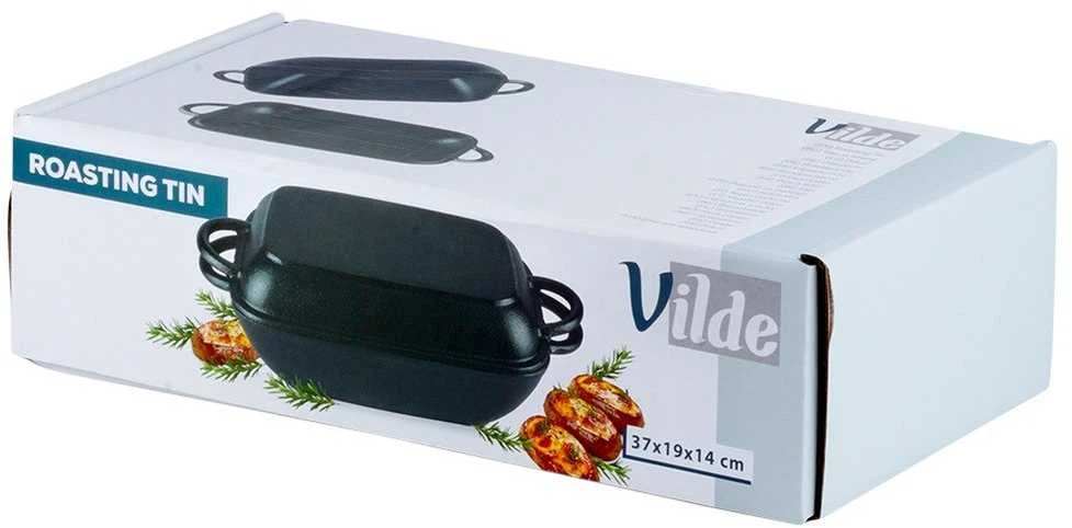 Vilde Ketaus puodas 3.5L ir dangtis «Grilis» keptuvė 1.5L | mod. 279010