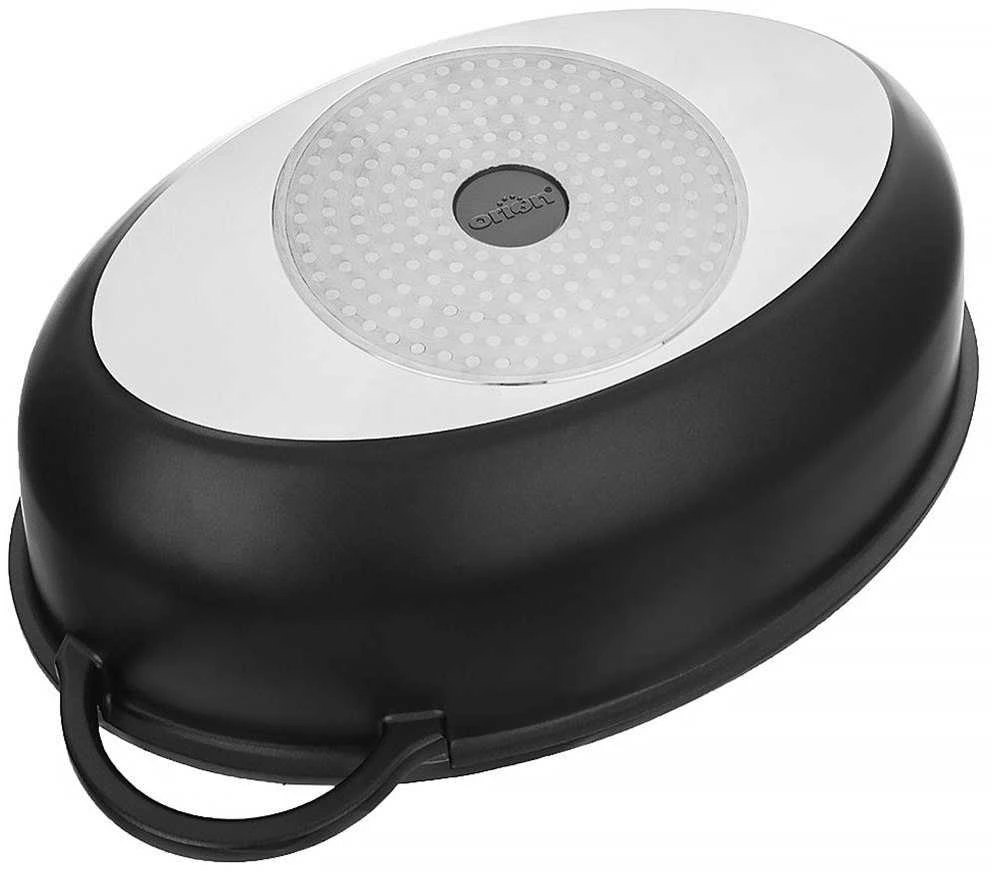 Orion Kepimo indas granitinė su dangčiu ovali GRANDE 8 l, 45x27,5 cm