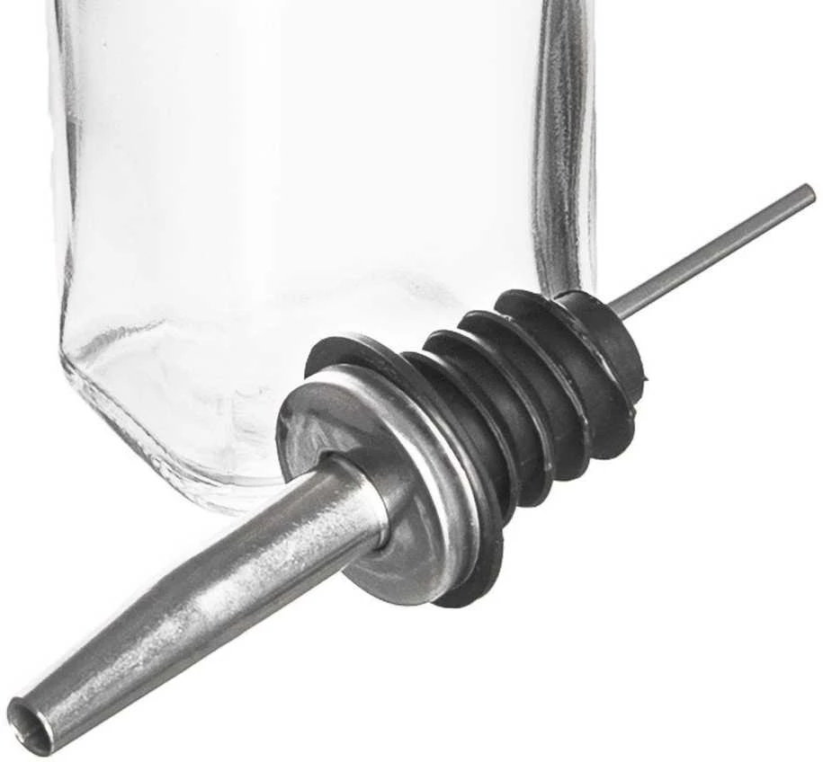 Orion stiklinis butelis aliejui/actui 250 ml su dozatoriumi
