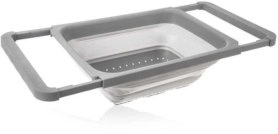 KOOPMAN Orion Silikoninis Koštuvas 39x26,5 cm Sulankstomas su Rankenomis