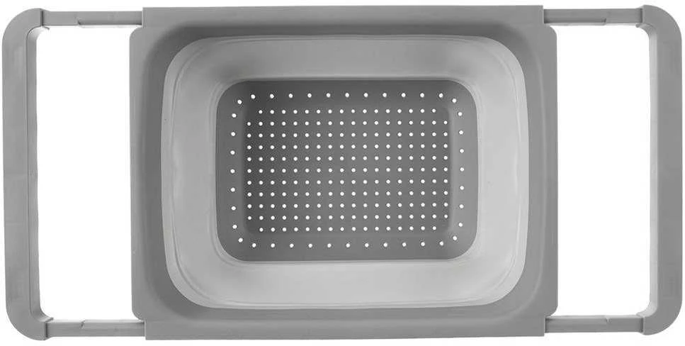 KOOPMAN Orion Silikoninis Koštuvas 39x26,5 cm Sulankstomas su Rankenomis