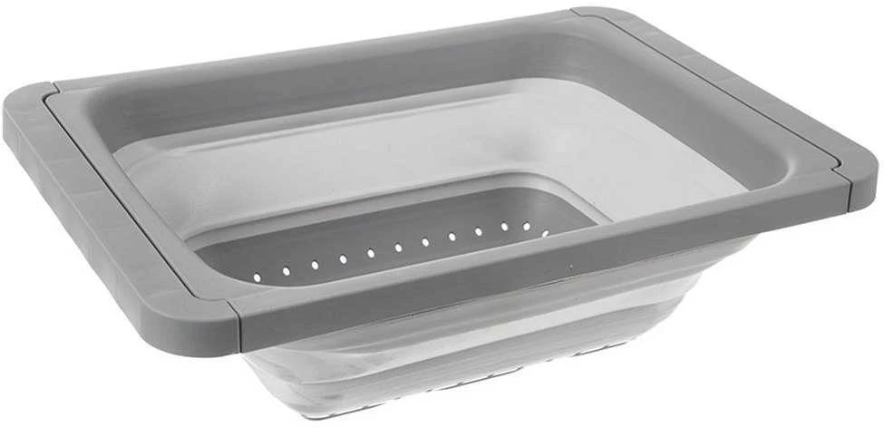 KOOPMAN Orion Silikoninis Koštuvas 39x26,5 cm Sulankstomas su Rankenomis