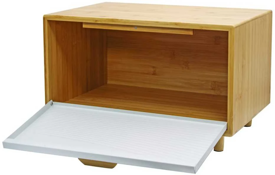 Bambukinis duonos indas BRUNBESTE BB-4253 Baltas