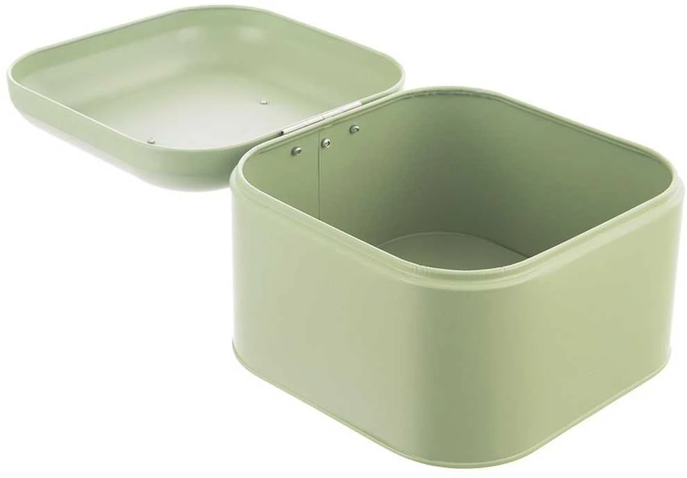 Vilde Orion metalinis duonos dėžė GREENISH 20x20x17 cm