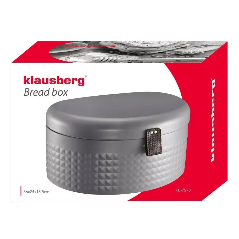 Chlebak Duoninė, plieninė, Klausberg pilka