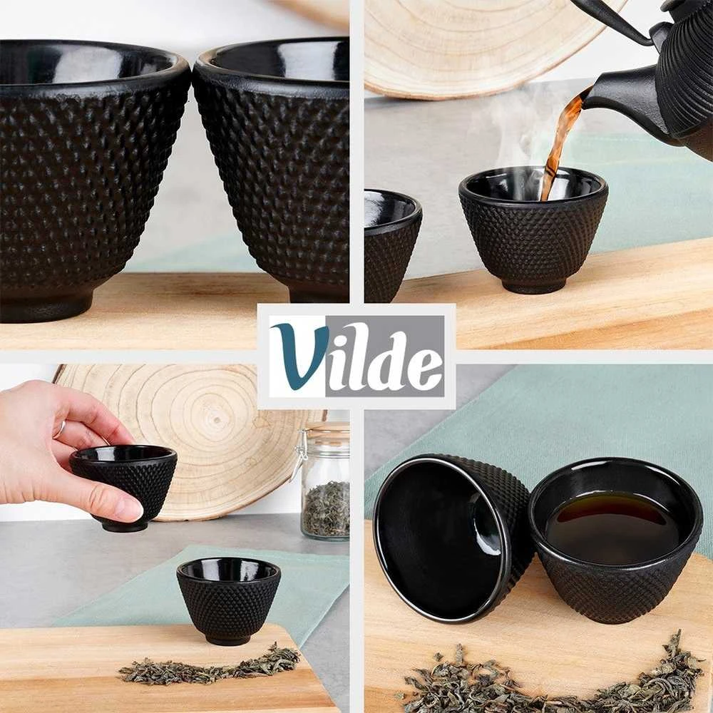Mplco Vilde ketaus arbatos puodelių rinkinys 60 ml 2 vnt.