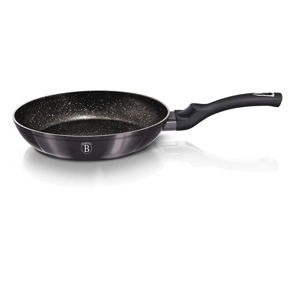 DANGŲ PUODŲ RINKINYS GRANITAS 6 ELEMENTAI BERLINGER HAUS Carbon Pro BH-6905