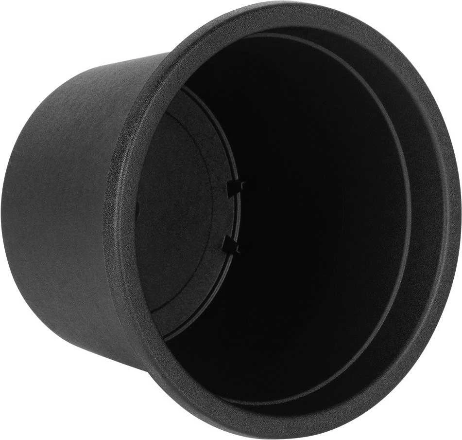 Vilde Plastikinis gėlių vazonas Juodas 20 cm - Sodo vazonas