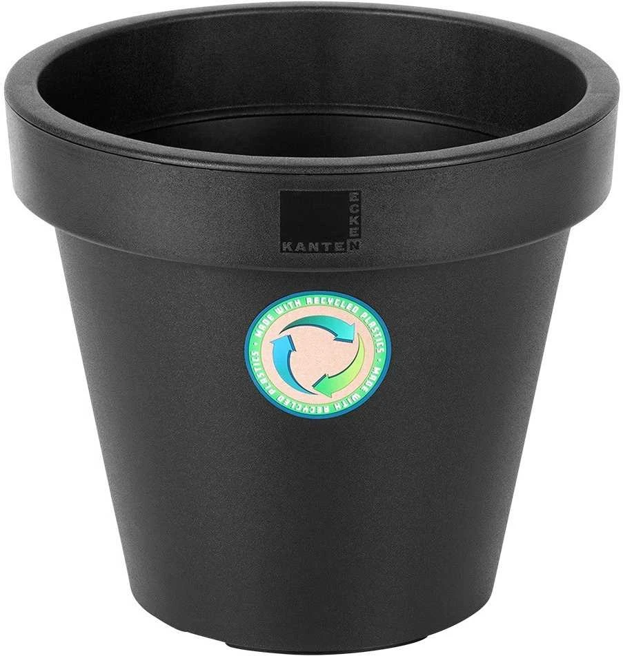 Mondex Gėlinė Plastikinė 29 cm Juoda Laistymo Indas