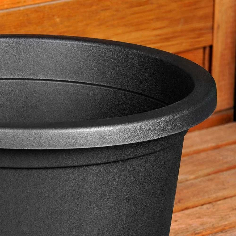 Vilde Gelinė vaza 34 cm juoda - Gėlėms ir augalams