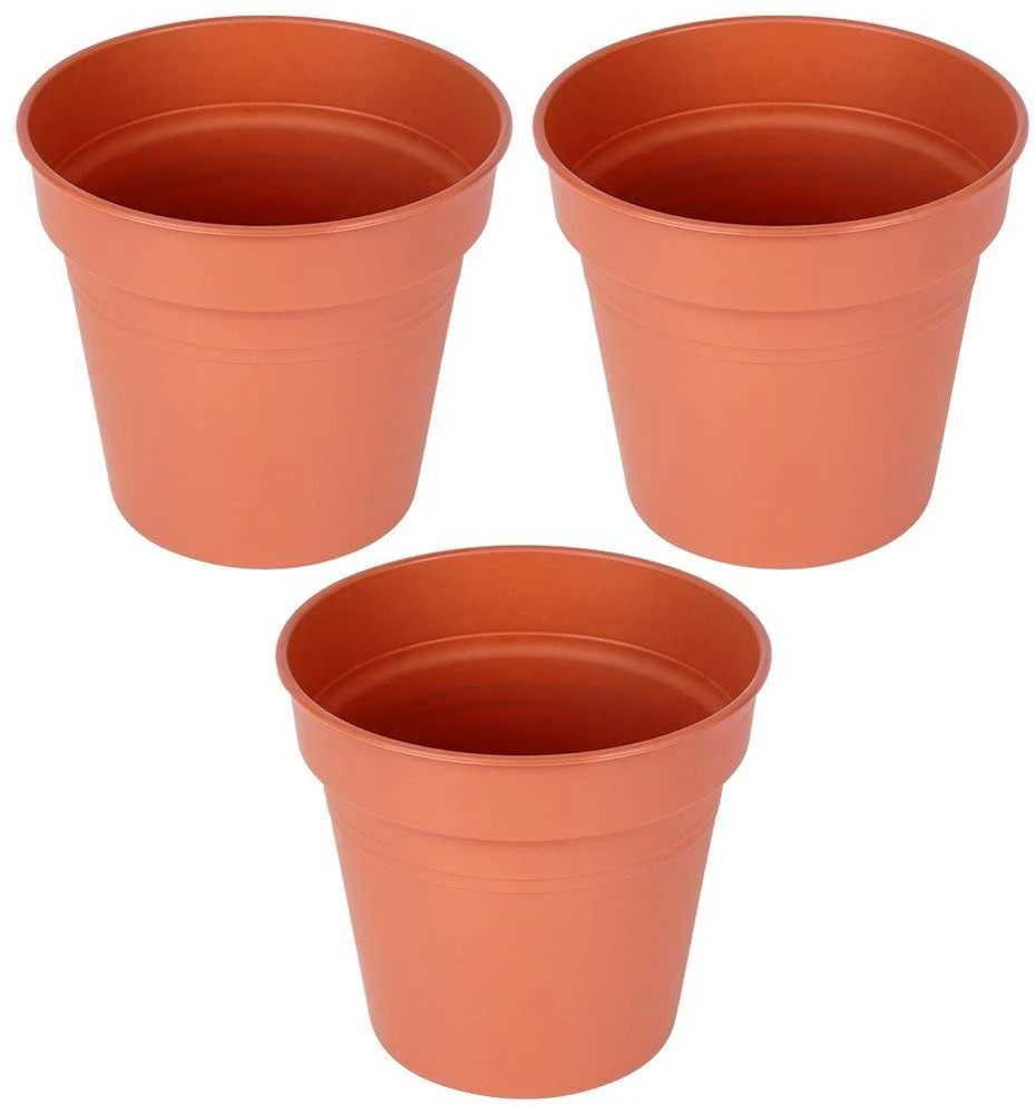 ProGarden Gėlių vazonai 17 cm, Ekologiški, 3 vnt.