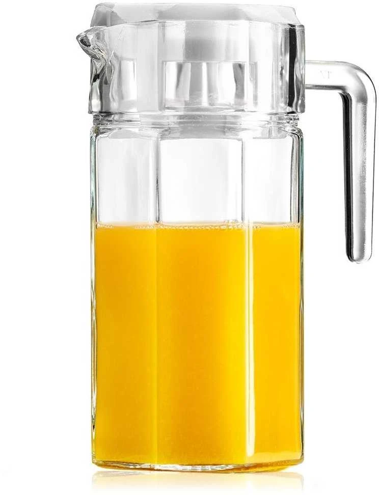 Vilde Ąsotis stiklinis su dangčiu 1,5 l
