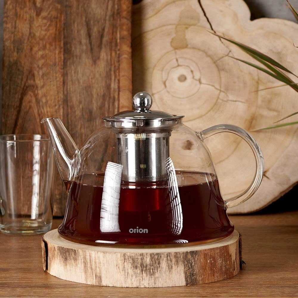 Orion Stiklinis arbatinukas su sieteliu 1,65 l
