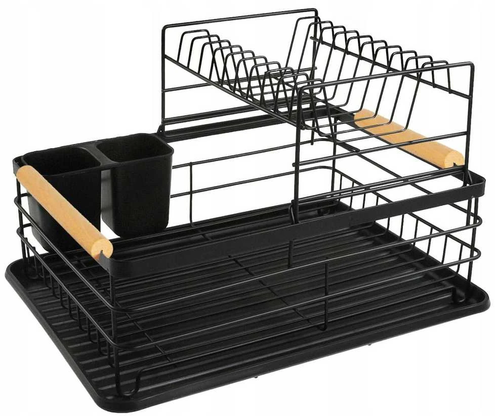 Džiovintuvas DO NACZYŃ DWUPOZIOMOWA OCIEKACZ 41 X 30 X 27.5 CM BRUNBESTE BB-2334