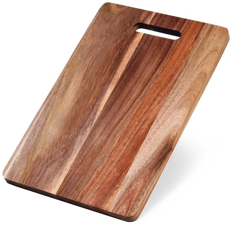 Excellent Houseware Akacijos medienos pjaustymo lenta 40x25 cm - Virtuvės įrankiai