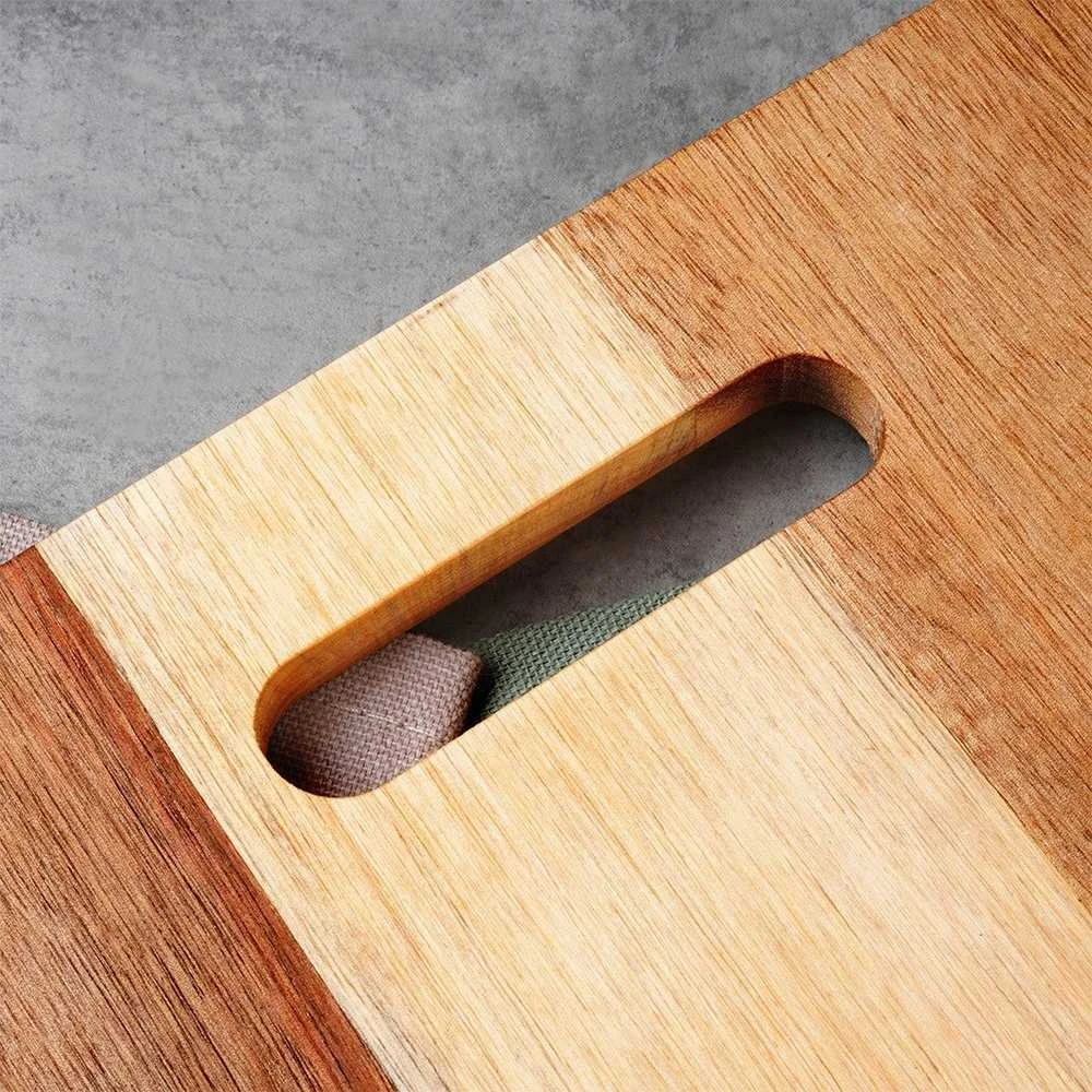 Excellent Houseware Medinė pjaustymo lenta 30x20 cm - Akacijos mediena - Virtuvės reikmenys