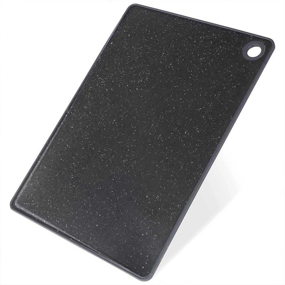 Excellent Houseware Plastikinė pjaustymo lenta 33x23 cm juoda