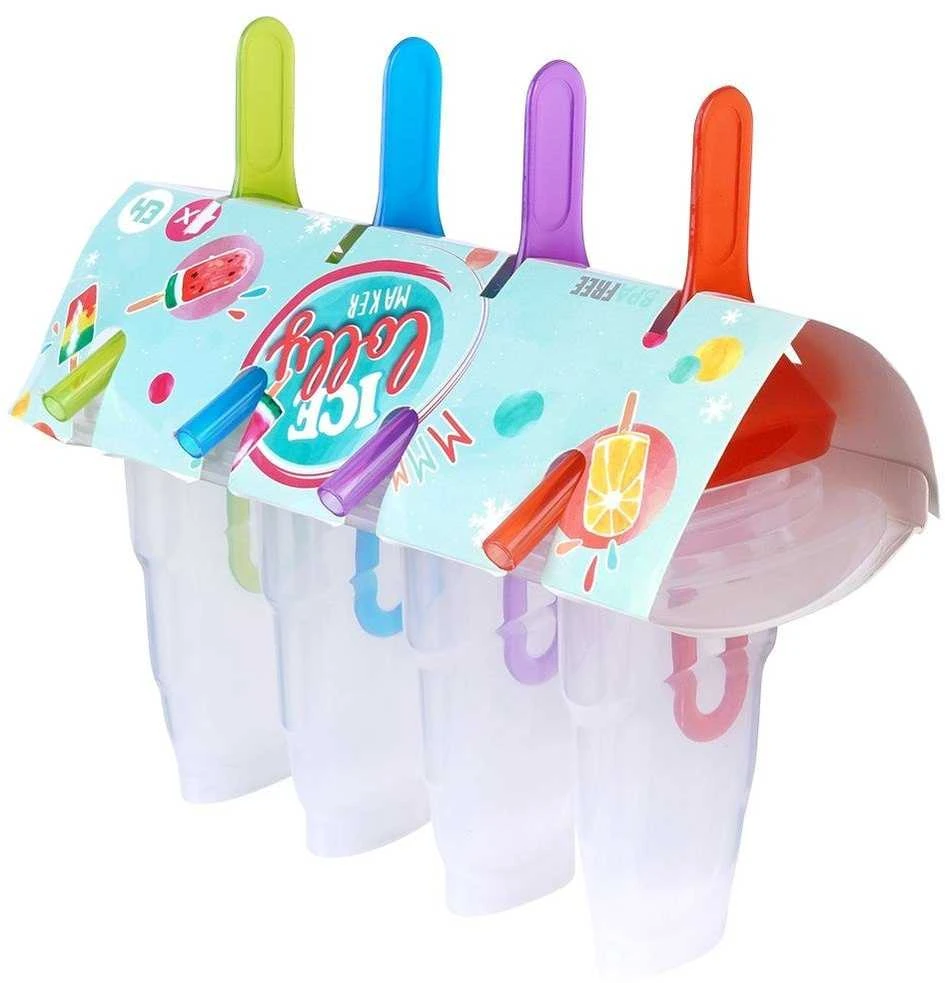 Excellent Houseware Ledų formelės 4 vnt. su stovu